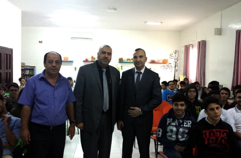 محاضرة في التنمية البشرية لطلبة مدرسة أشبال القدس الثانوية - أبوظبي