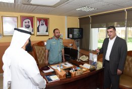 Abu Dhabi Police K-9s visit