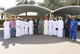 Abu Dhabi Police K-9s visit