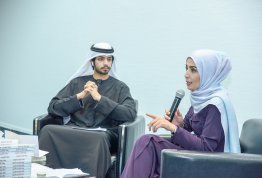 Graduate Salam Al Kasem launched her first book at AAU