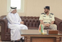 Visit of the AAU Chancellor to Al Ain Police Directorate