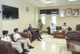 Visit of the AAU Chancellor to Al Ain Police Directorate