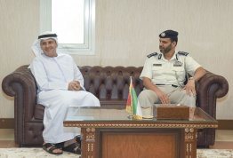 Visit of the AAU Chancellor to Al Ain Police Directorate