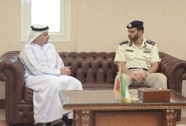Visit of the AAU Chancellor to Al Ain Police Directorate
