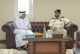 Visit of the AAU Chancellor to Al Ain Police Directorate