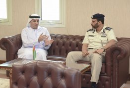 Visit of the AAU Chancellor to Al Ain Police Directorate