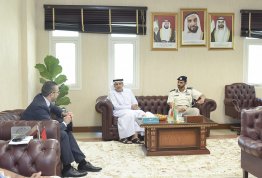 Visit of the AAU Chancellor to Al Ain Police Directorate