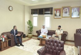 Visit of the AAU Chancellor to Al Ain Police Directorate