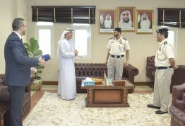 Visit of the AAU Chancellor to Al Ain Police Directorate
