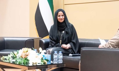 A dialogue session in the presence of Her Excellency Naameh Al-Mansoori