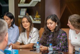 The Visit of the Russian Delegation to Al Ain University