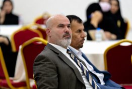 A dialogue session entitled: New methods for ending criminal disputes in UAE legislation